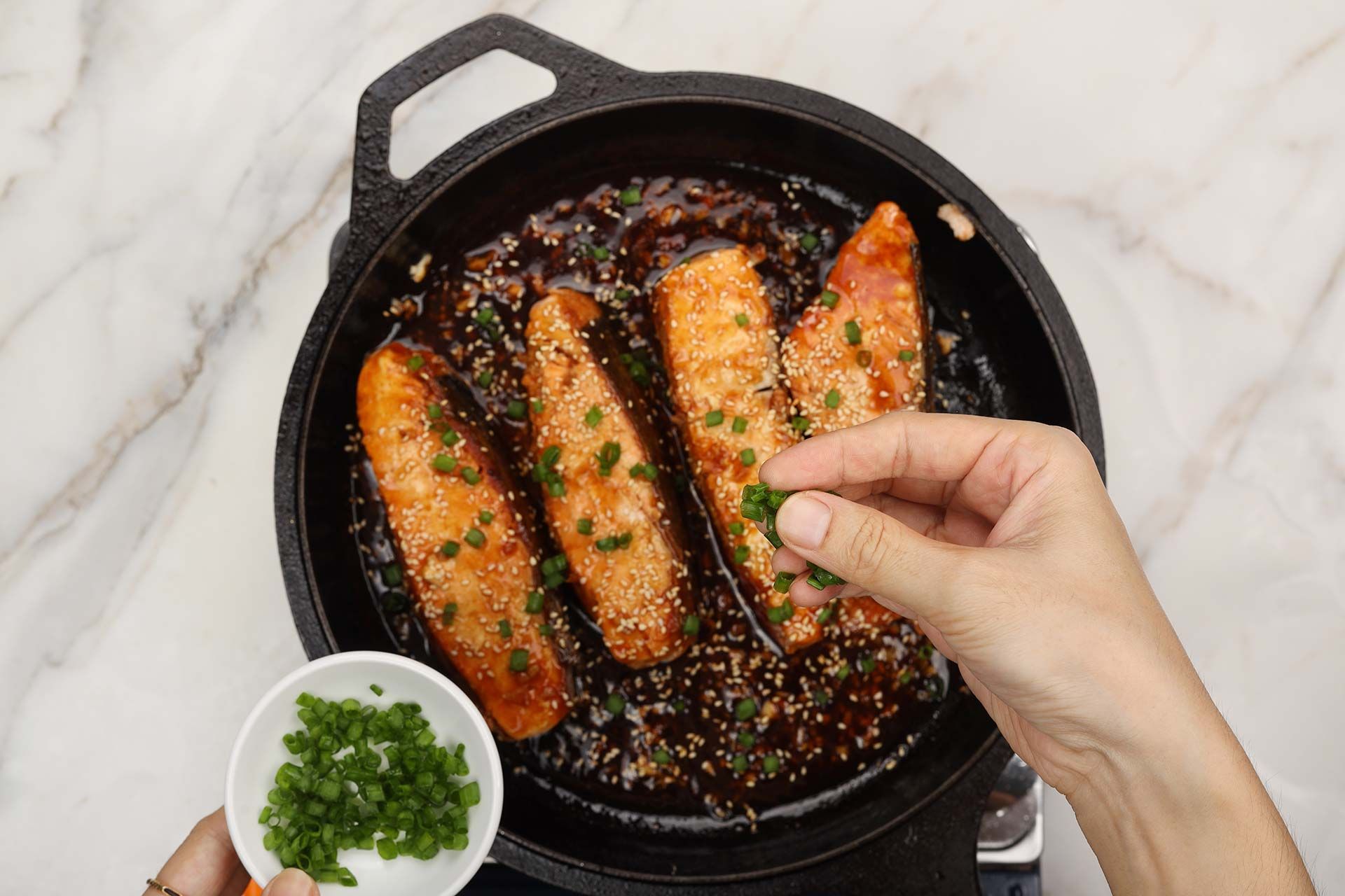 Honey Soy Salmon Recipe step 6