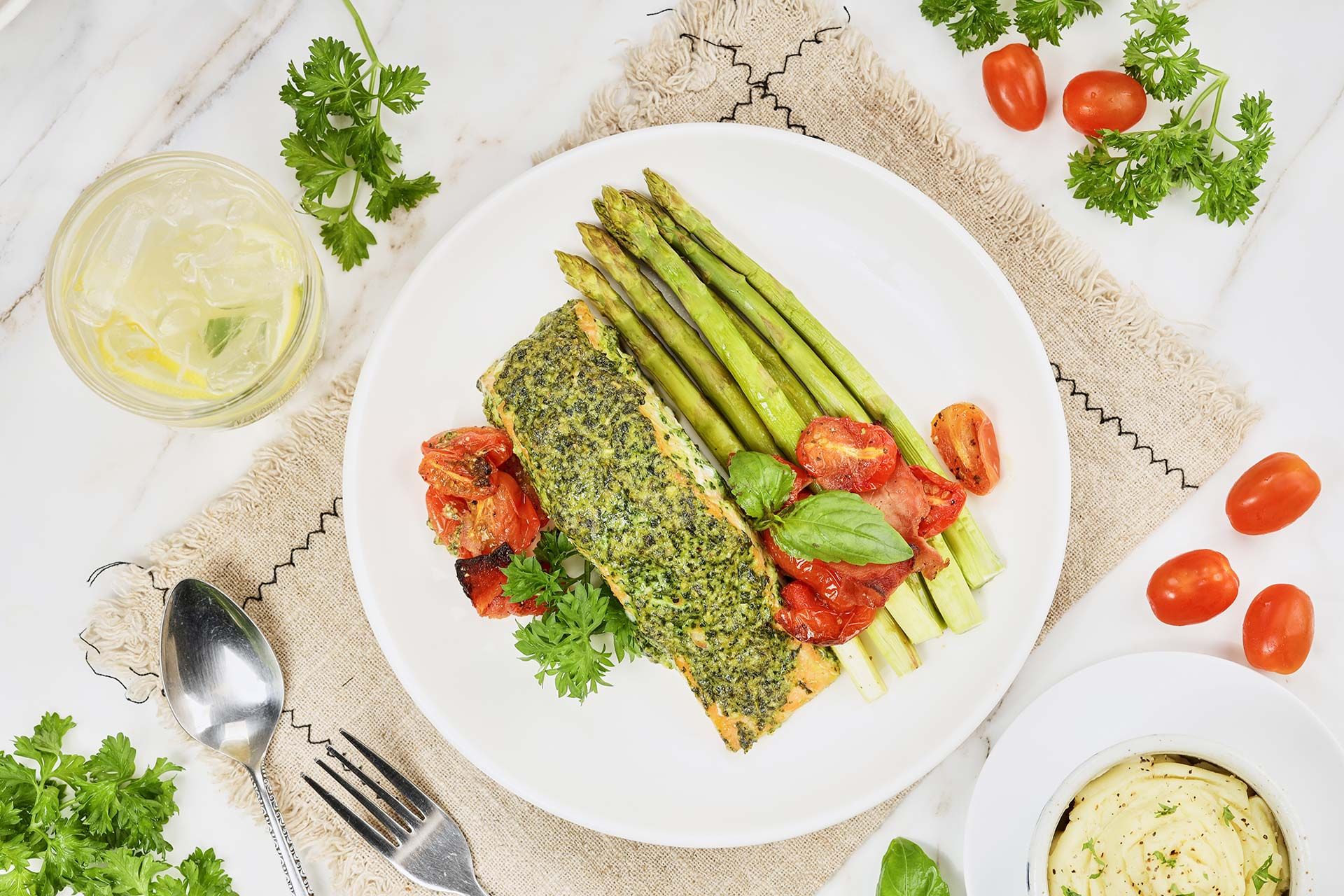 Pesto Salmon Recipe step 6
