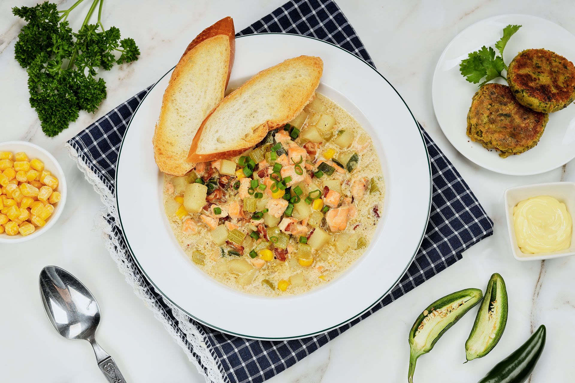 Salmon Chowder Recipe step 7