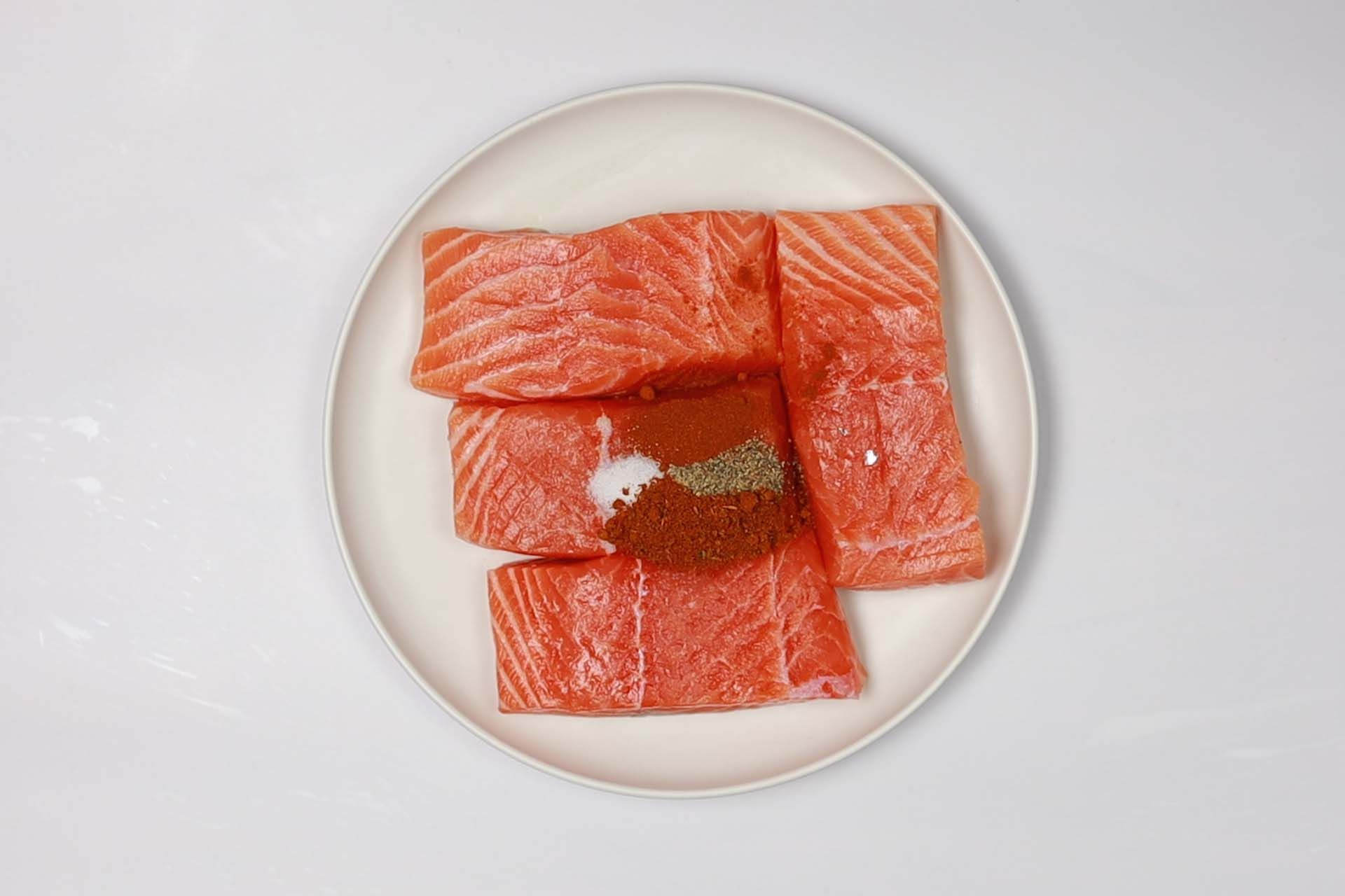 How to Make Cajun Salmon step 1