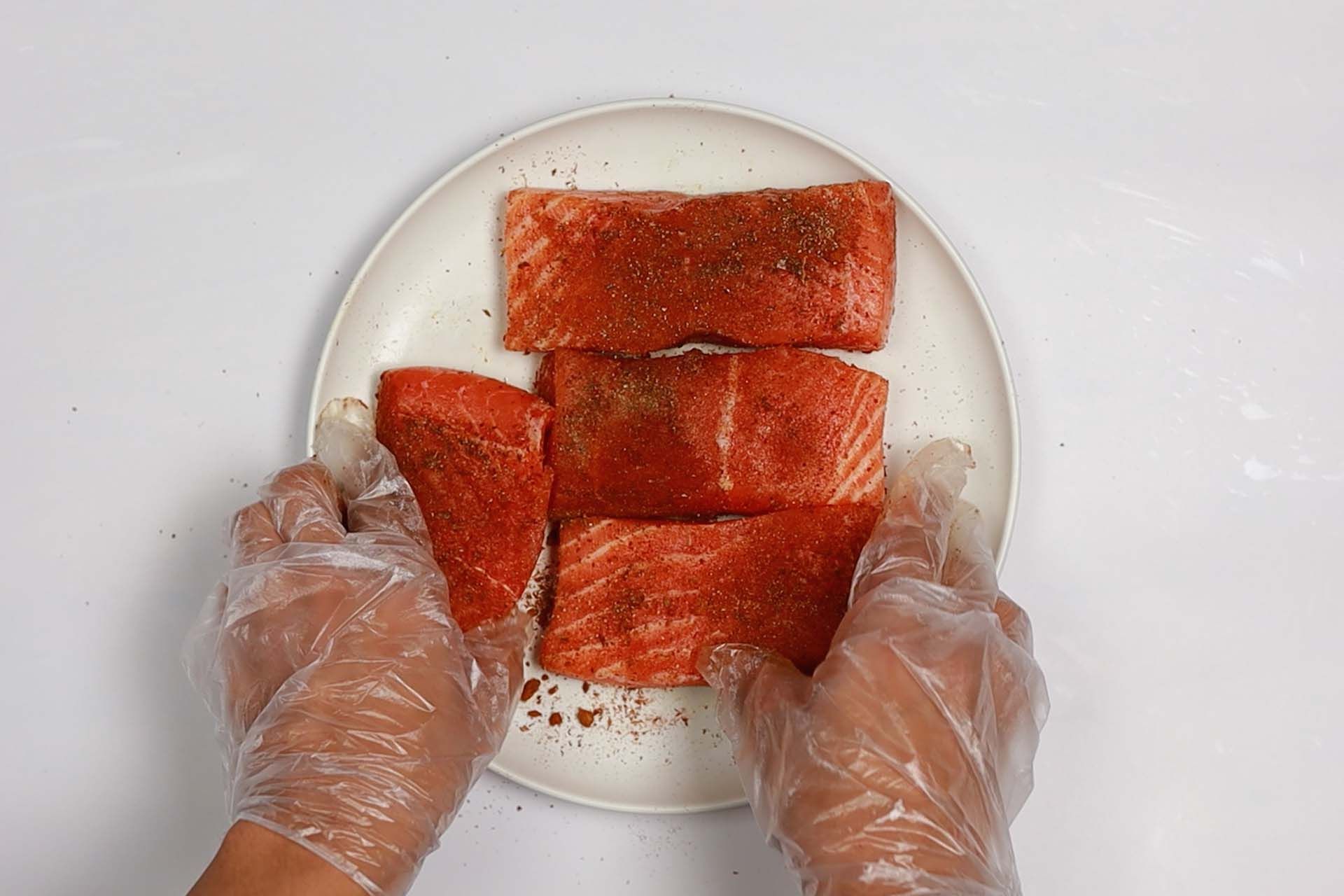 How to Make Cajun Salmon step 2