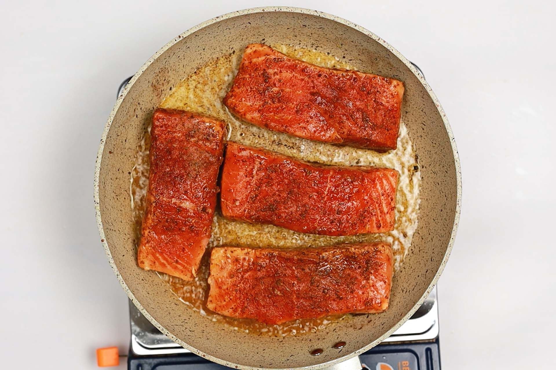 How to Make Cajun Salmon step 3