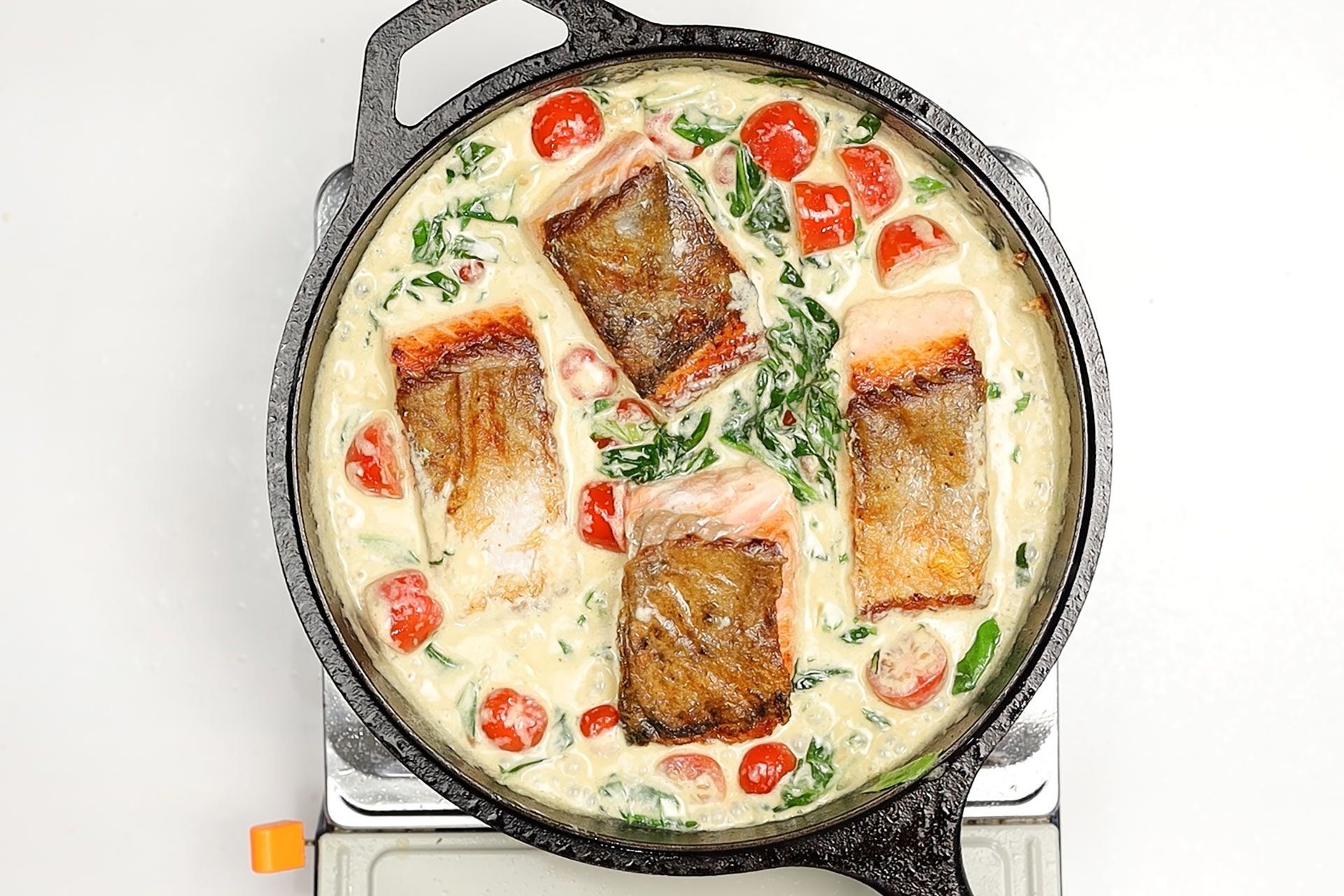 Tuscan Butter Salmon Recipe step 16
