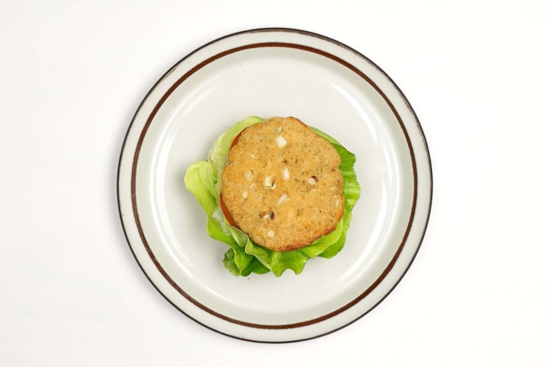 How to Make Canned Salmon Burger step 15