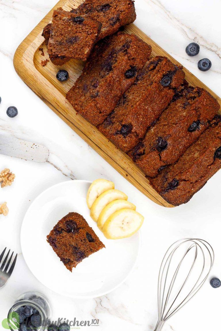 Whole Wheat Blueberry Banana Bread Recipe A Fluffy and