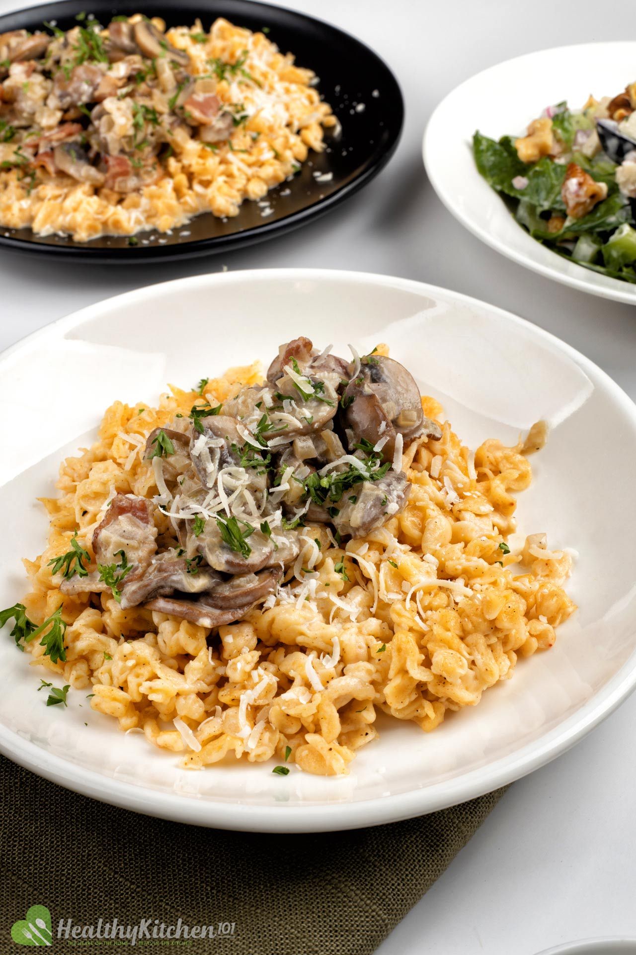 Spaetzle Recipe A Healthy German Pasta With Mushroom Cream Sauce