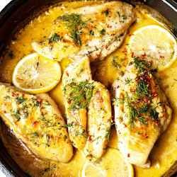 Homemade Healthy Lemon Chicken Recipe