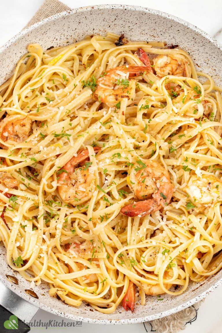 Healthy Shrimp Scampi Recipe That Only Takes 30 Minutes To Cook