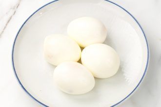 step 1: prepare the boiled eggs