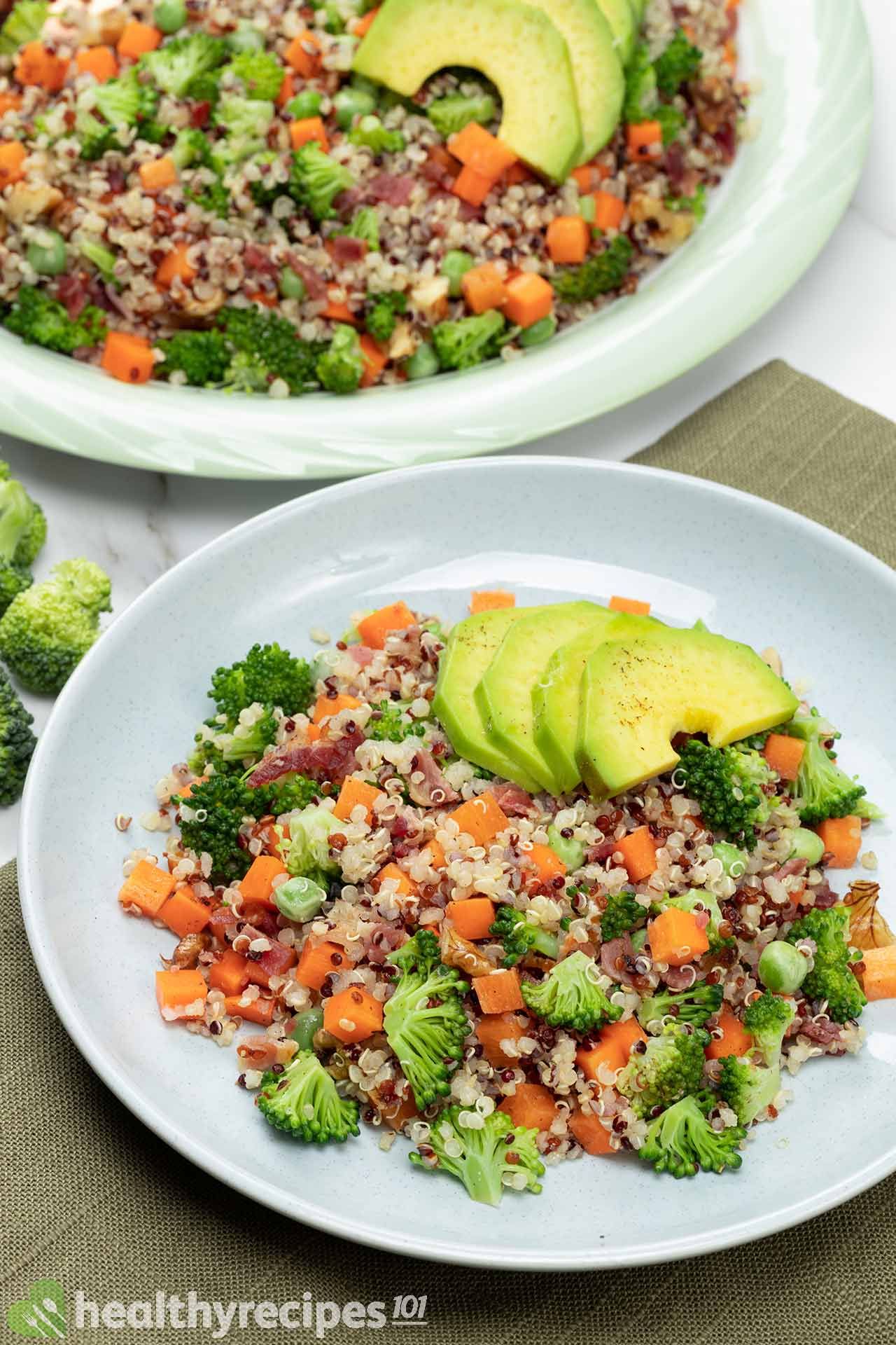 tips for making quinoa salad