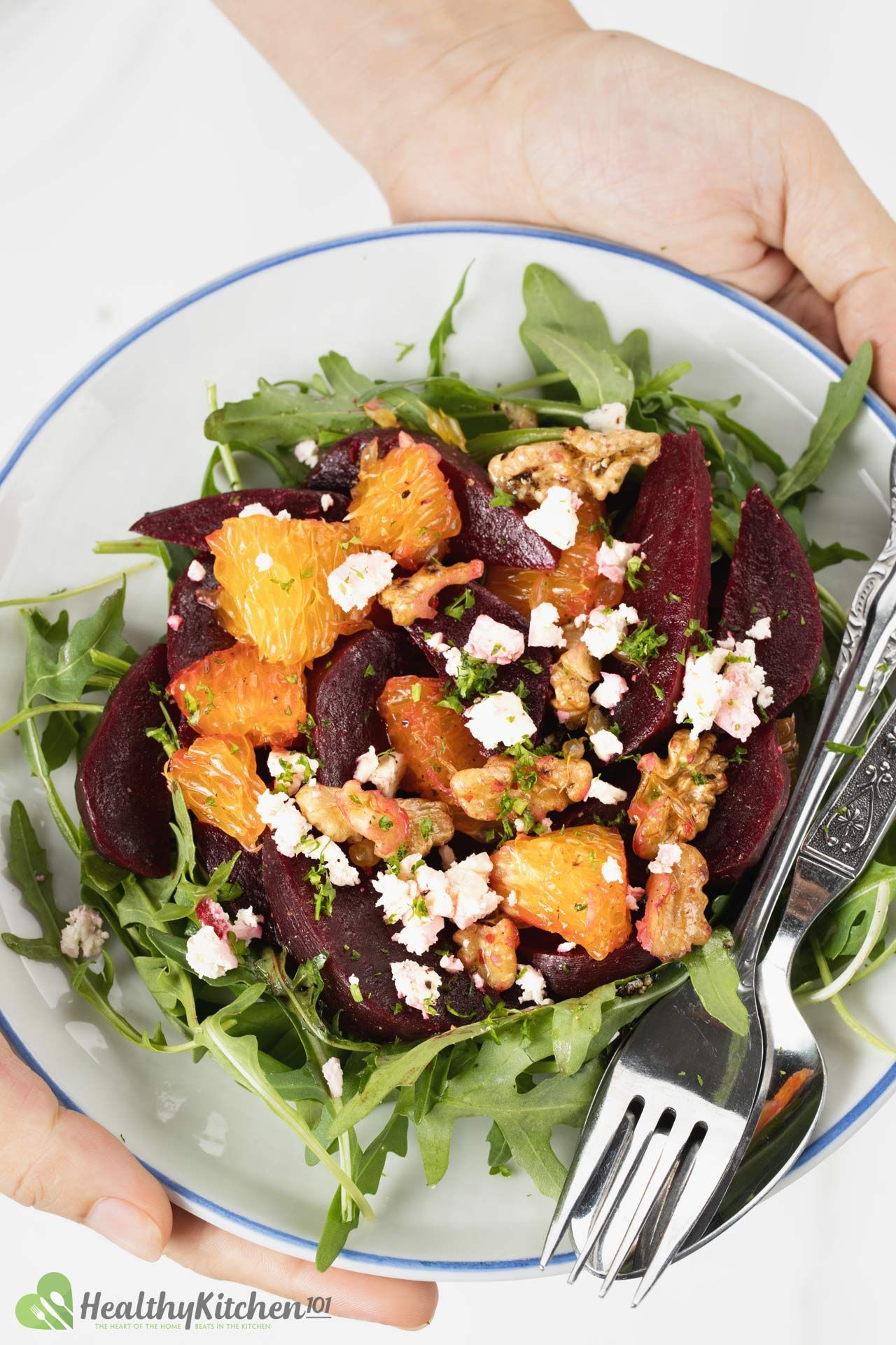 Healthy beet and Feta Cheese Salad Recipe