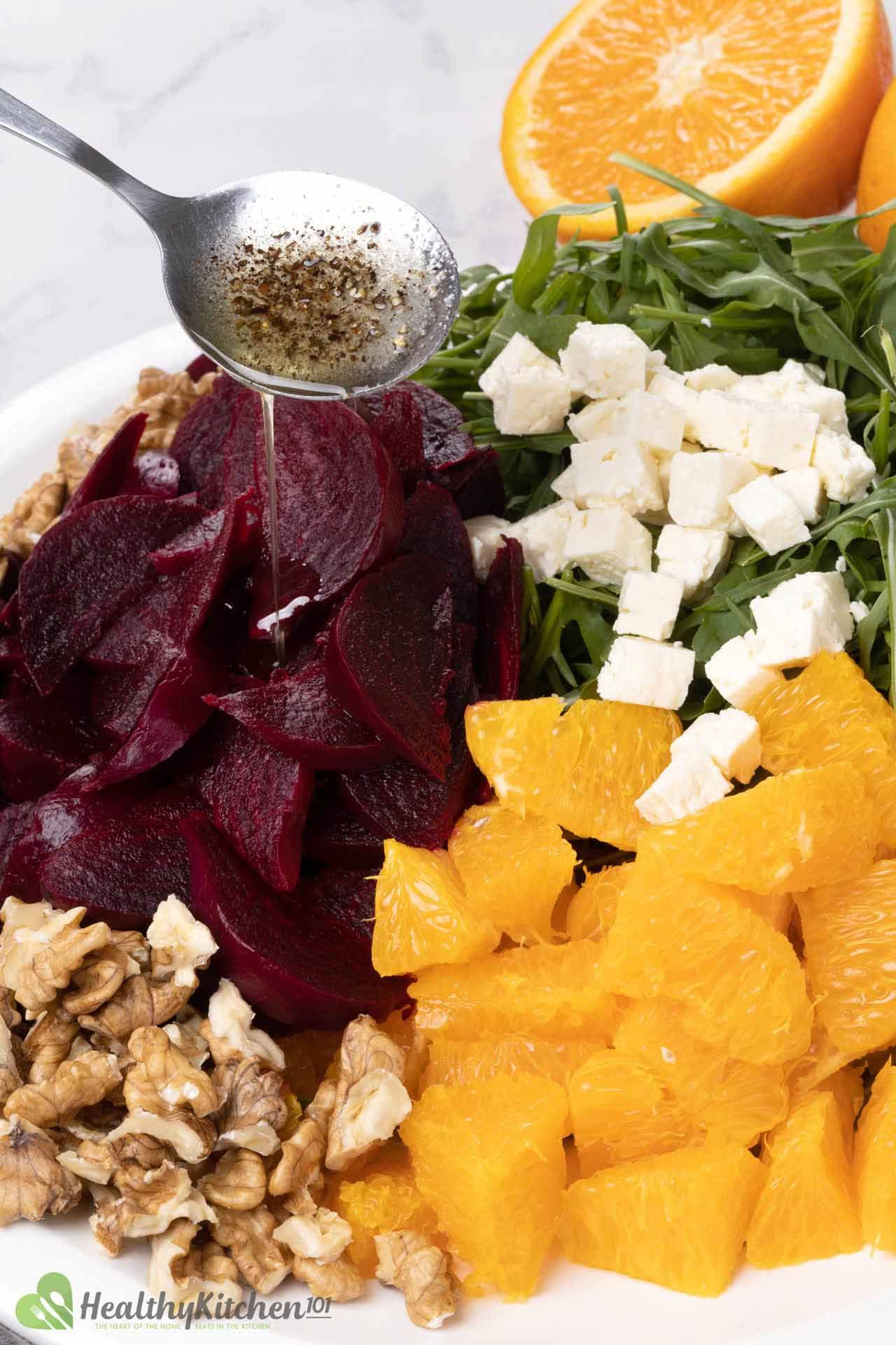 how do you prepare Beetroot and Feta Cheese Salad