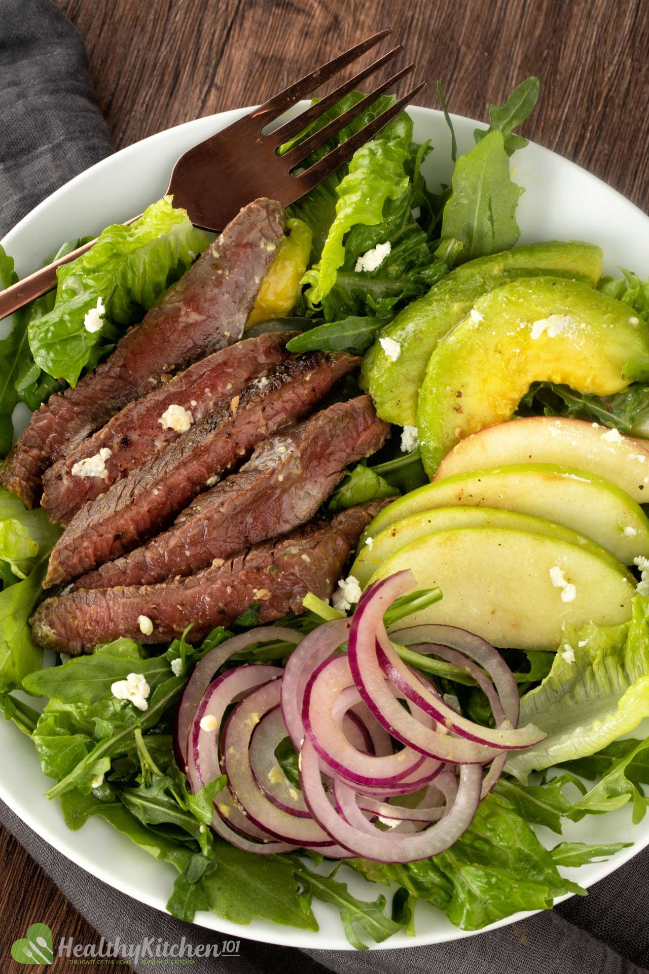 When Steak is Served in a Salad