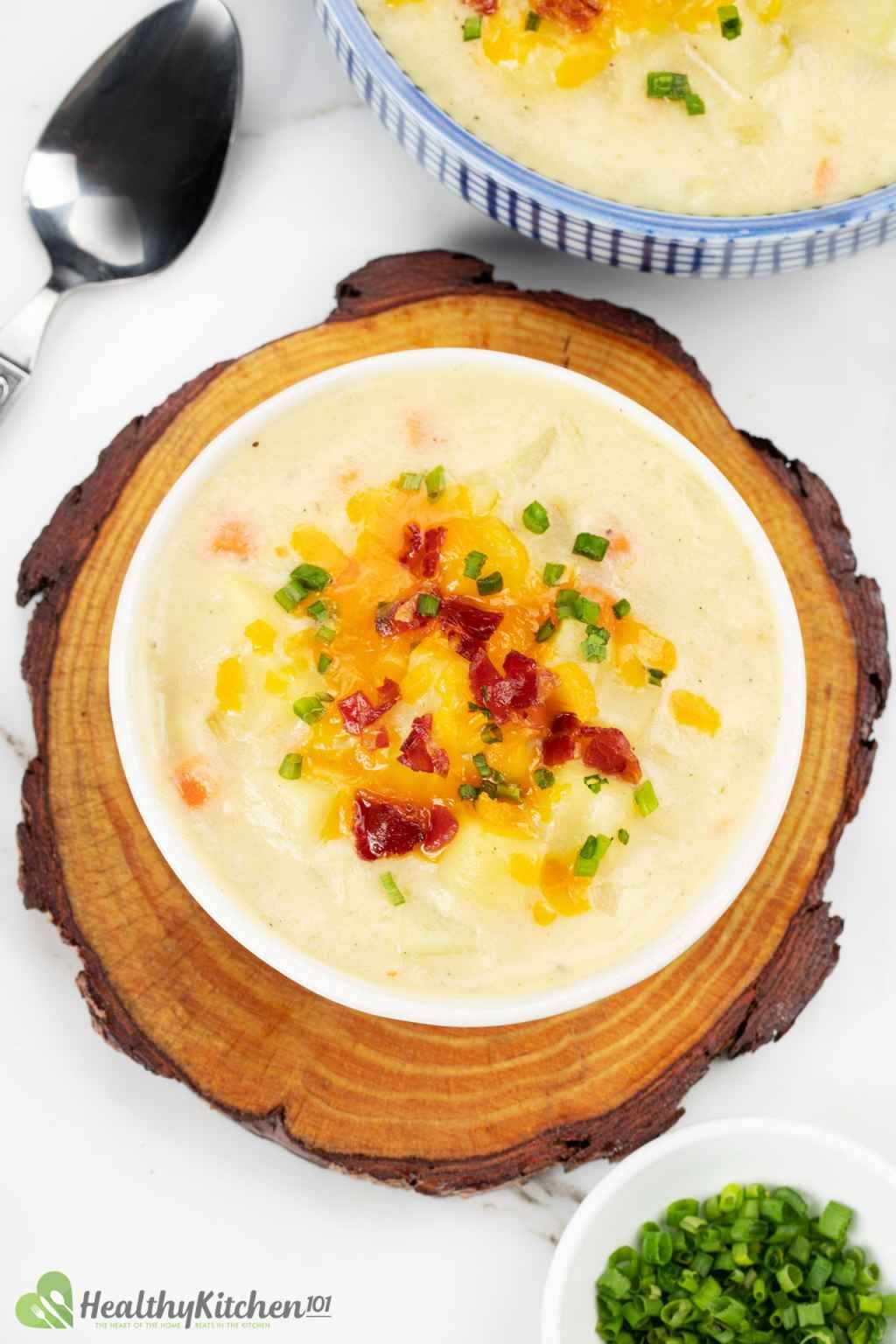 Potato Soup with Chicken Broth Recipe How To Make A Healthy Soup