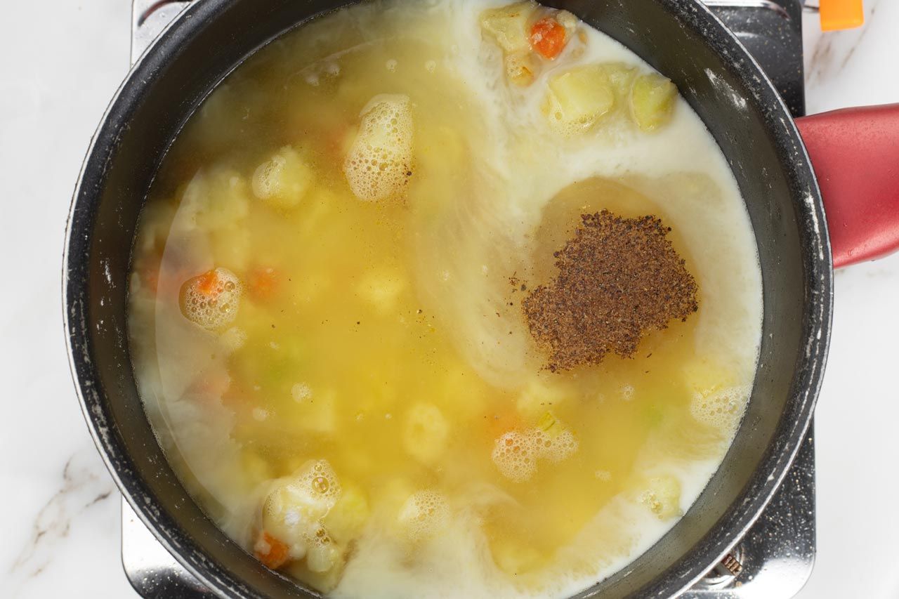 Potato Soup with Chicken Broth Recipe How To Make A Healthy Soup