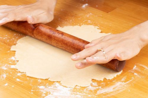 Step 7: Roll out the dough.