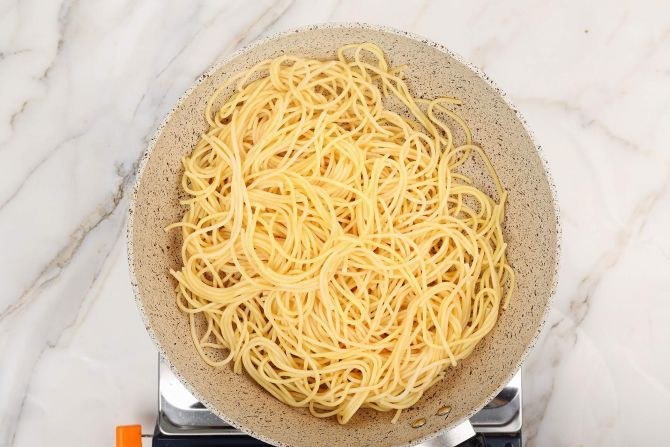 Step 1: Cook pasta