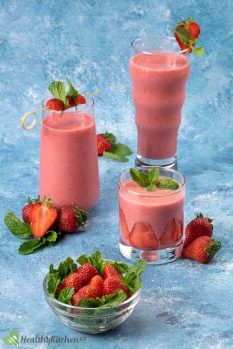 Simple Healthy Strawberry Smoothie Recipe - Revitalizing And Kid Friendly