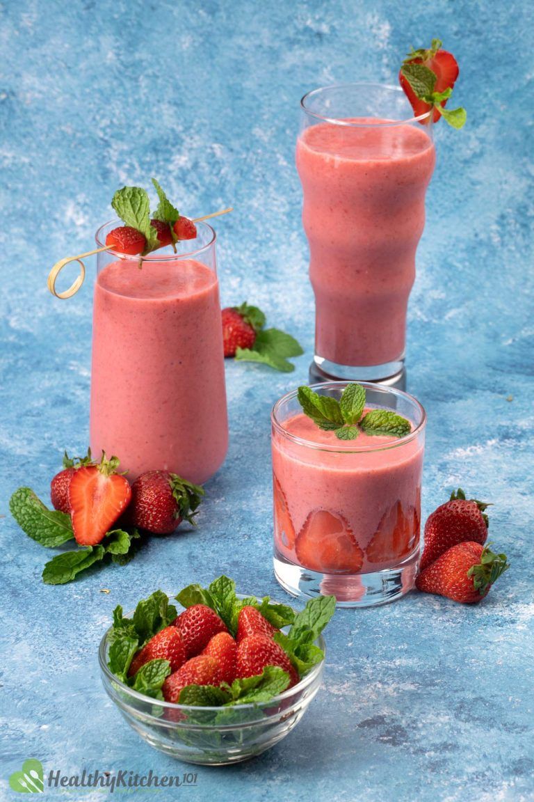 Simple Healthy Strawberry Smoothie Recipe Revitalizing And Kid Friendly