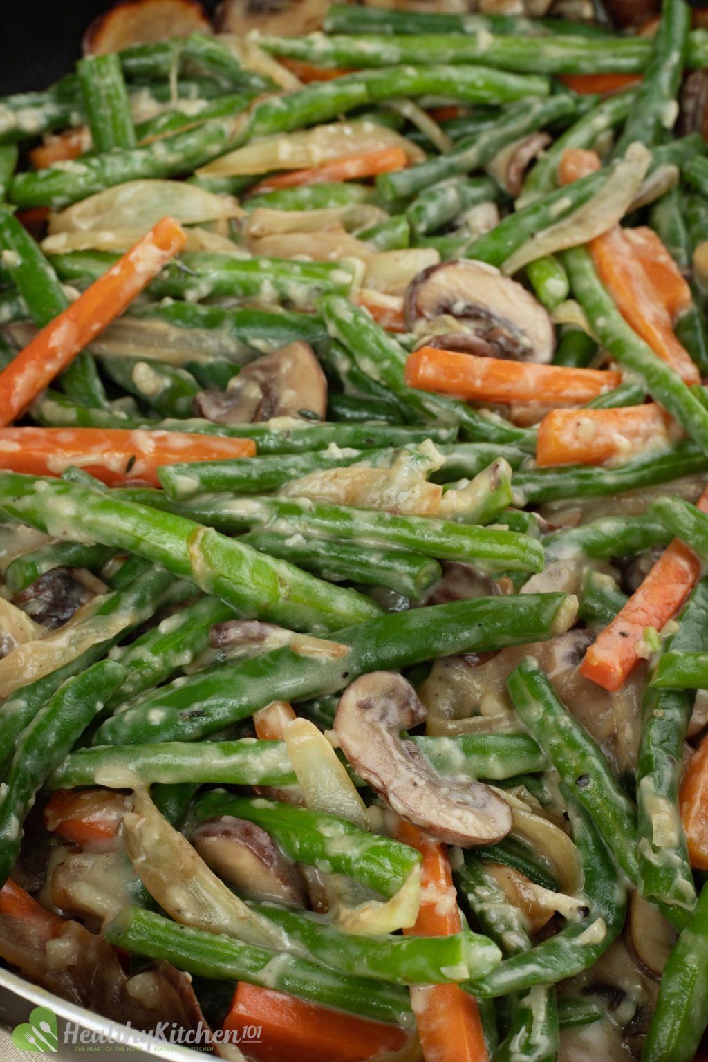 Green Beans Recipe Creamy Mushroom Green Bean Skillet