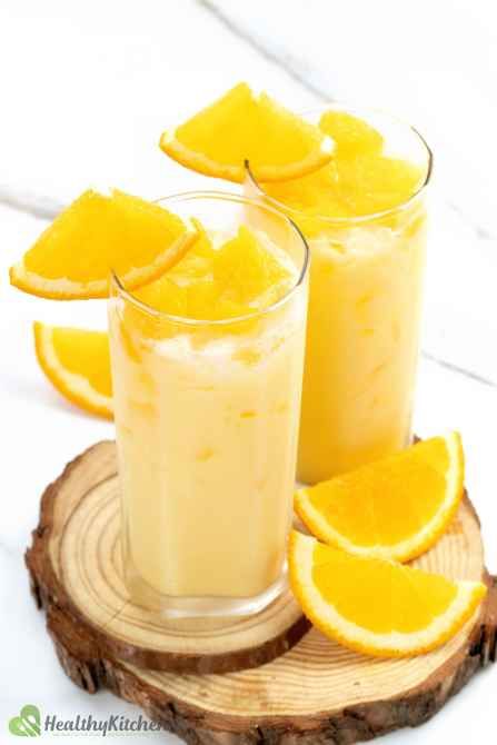 Milk and Orange Juice Recipe