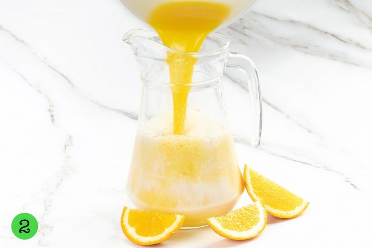 Milk And Orange Juice Recipe (Morir Soñando) Creamy And Velvety!