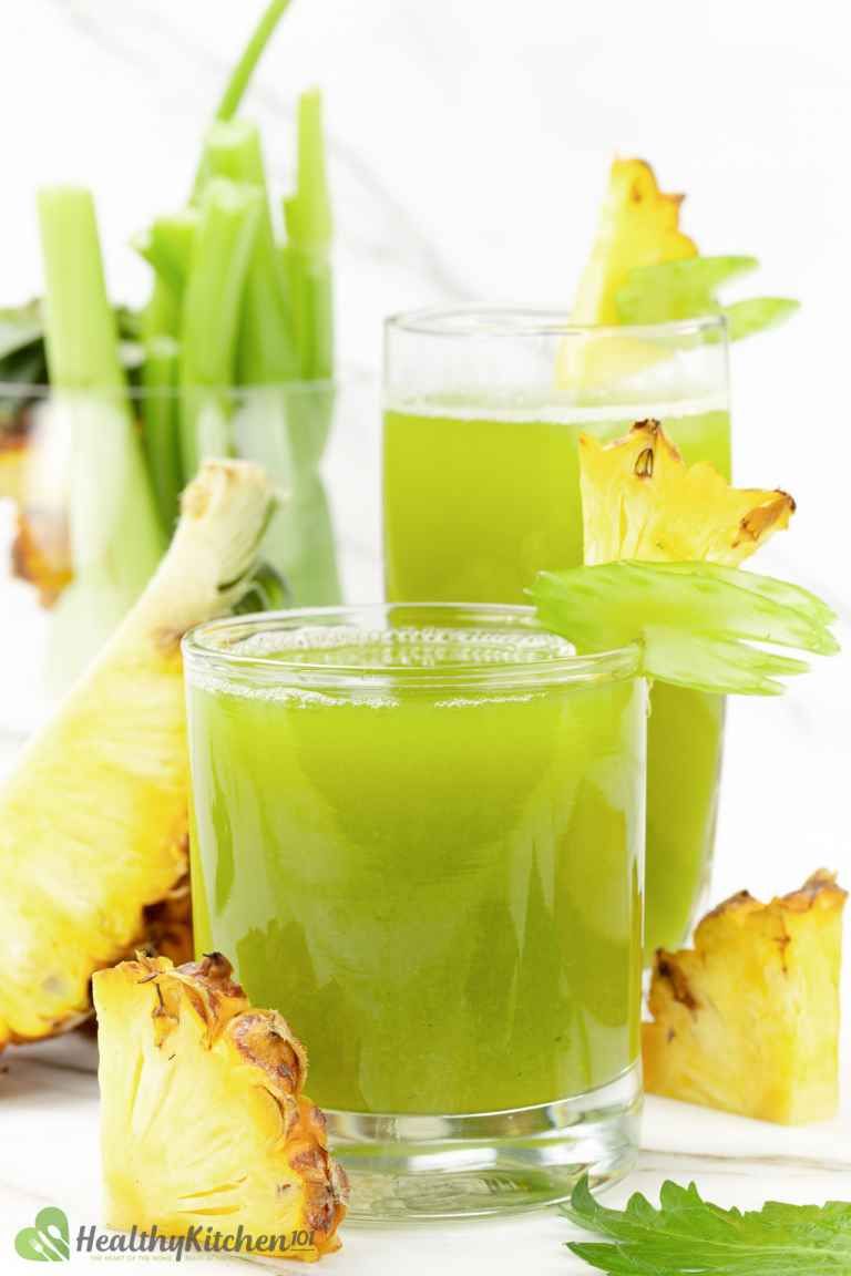 Pineapple Celery Juice Recipe A Healthy Sweet & Mellow Drink