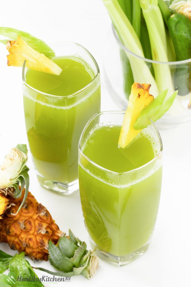 Pineapple Celery Juice Recipe A Healthy Sweet & Mellow Drink