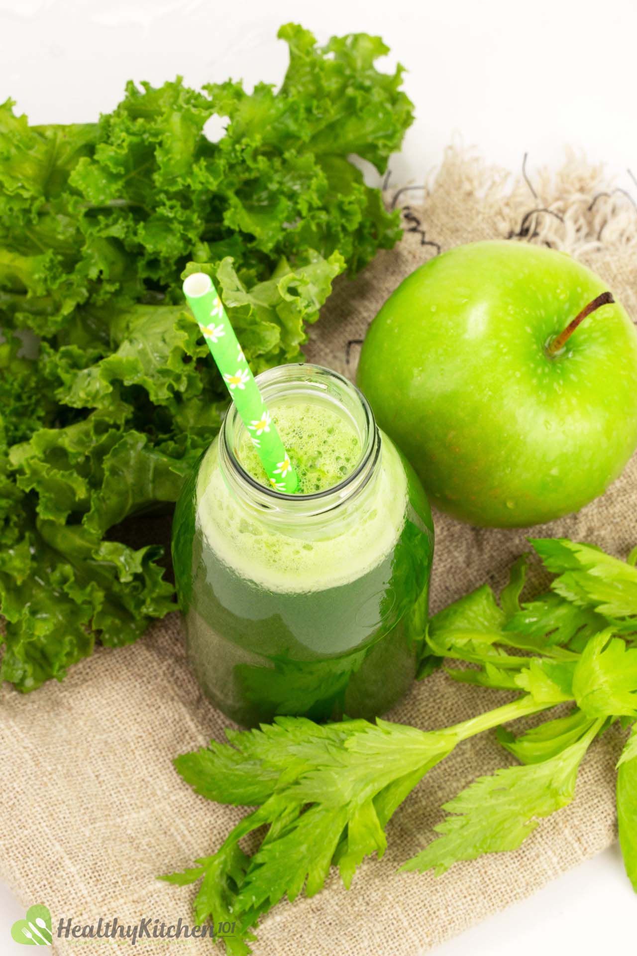 Types of Green Vegetable/ Fruits to Juice
