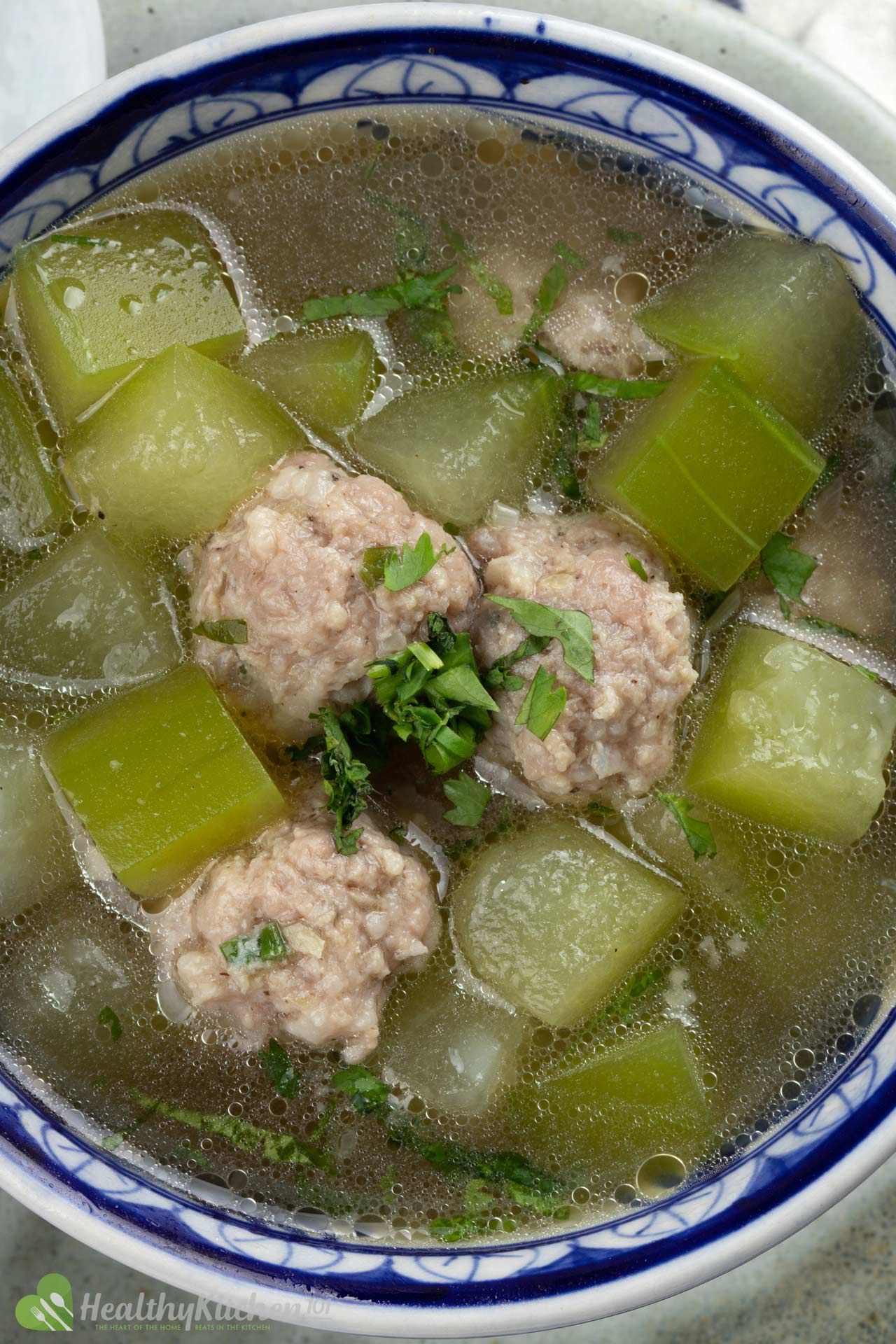 What goes with Winter Melon Meatbal Soup
