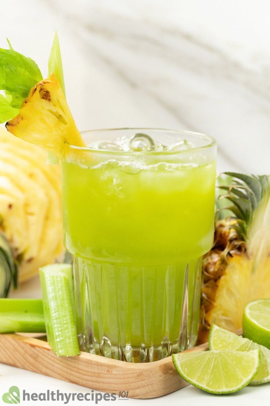Pineapple Celery Juice Recipe A Healthy Sweet & Mellow Drink