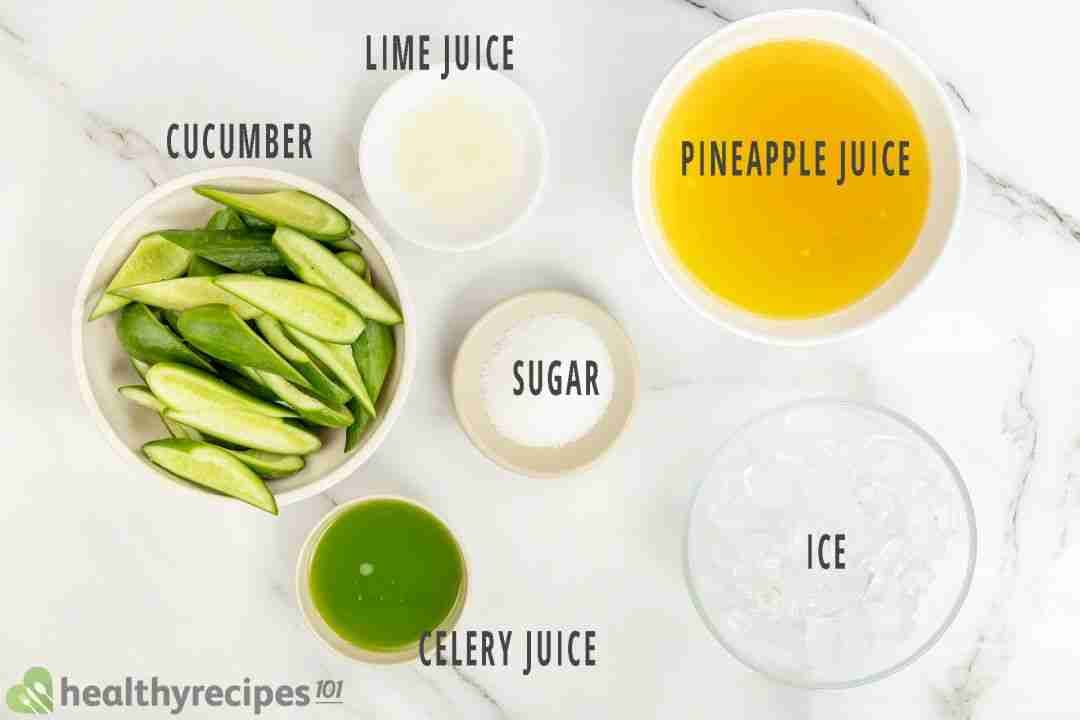 Pineapple Celery Juice Recipe A Healthy Sweet & Mellow Drink