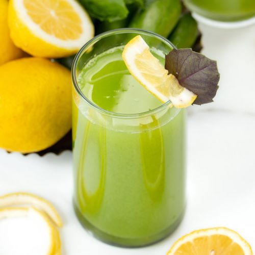 Cucumber and Lemon Juice Recipe - A Healthy and Refreshing Beverage