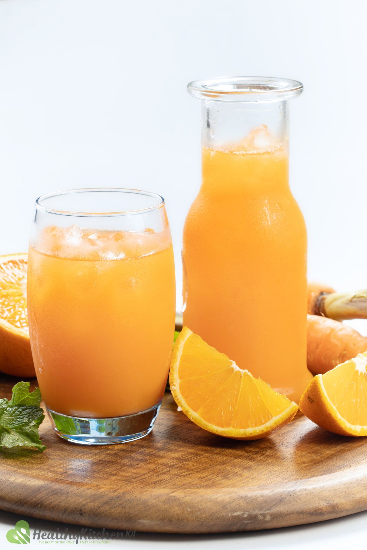 Homemade Carrot Orange Ginger Juice Recipe
