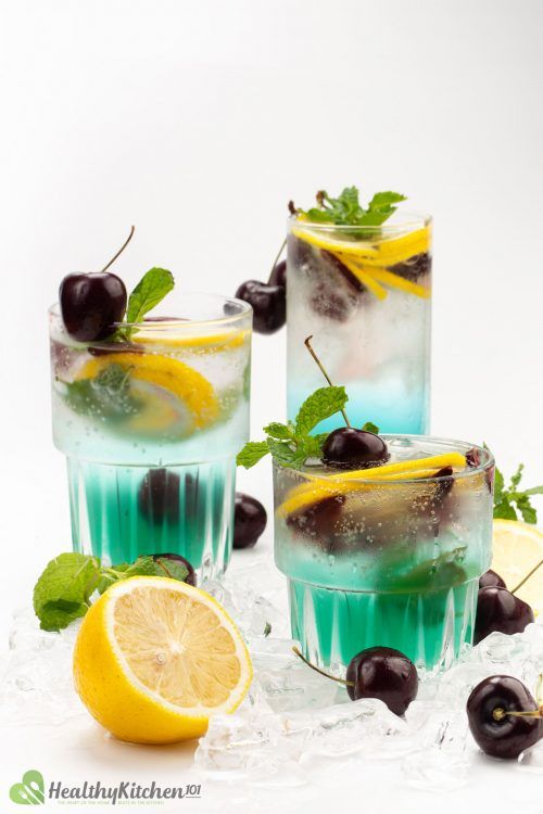 How to make Blue Jungle Juice Recipe with fruit