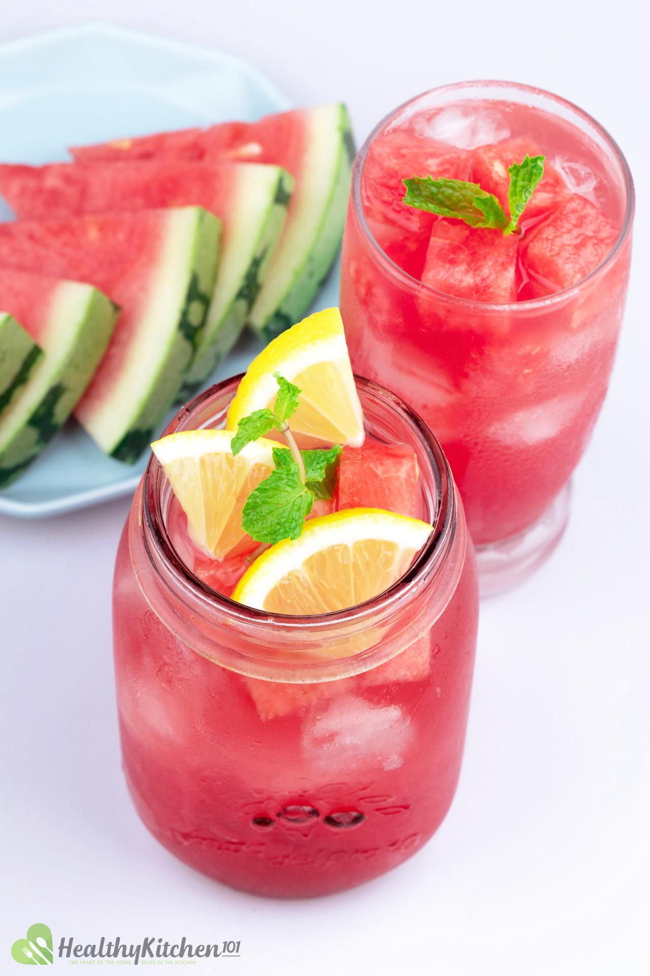 Watermelon Juice and Lemon Recipe