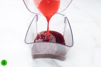 Step 4 Combine the juices Pomegranate Blueberry Juice