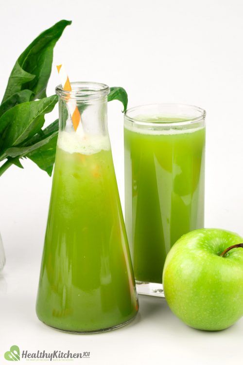 green apple juice