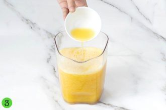 How to juice Pineapple Mango Juice step 3