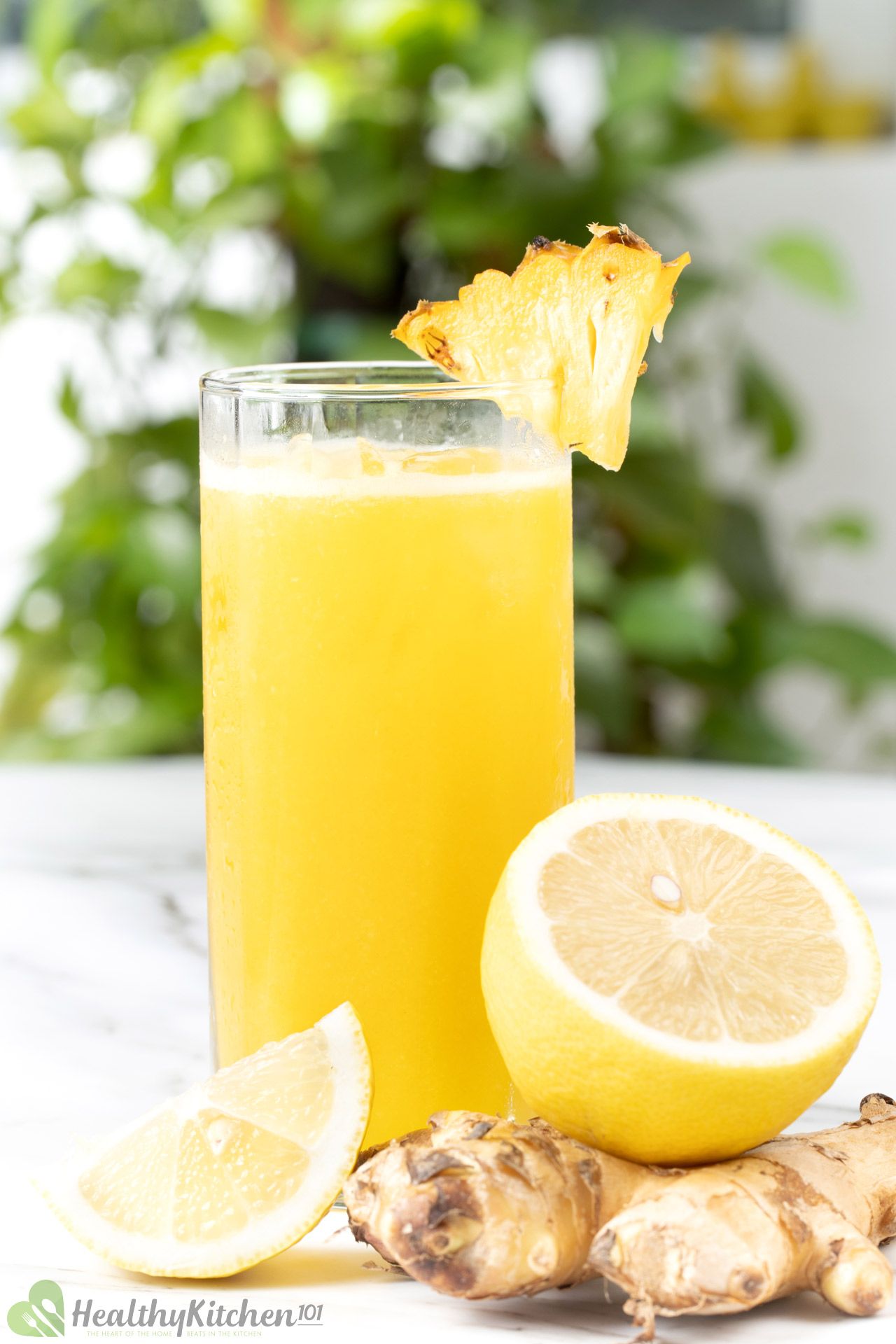 Homemade Pineapple Mango Juice