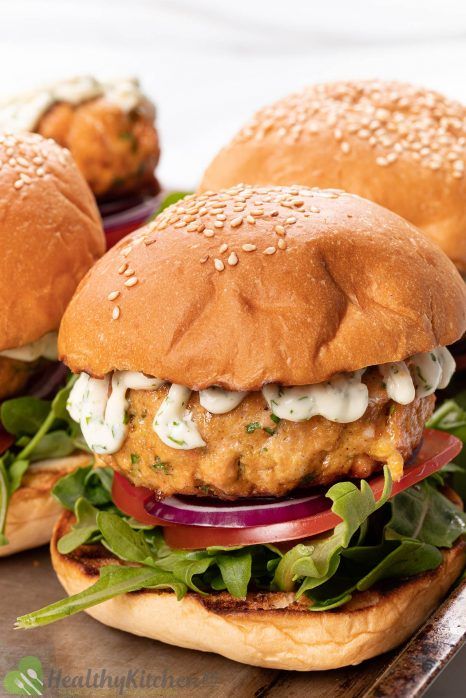 Salmon Burger Recipe - An Easy Formula for Juicy, Thick Burgers
