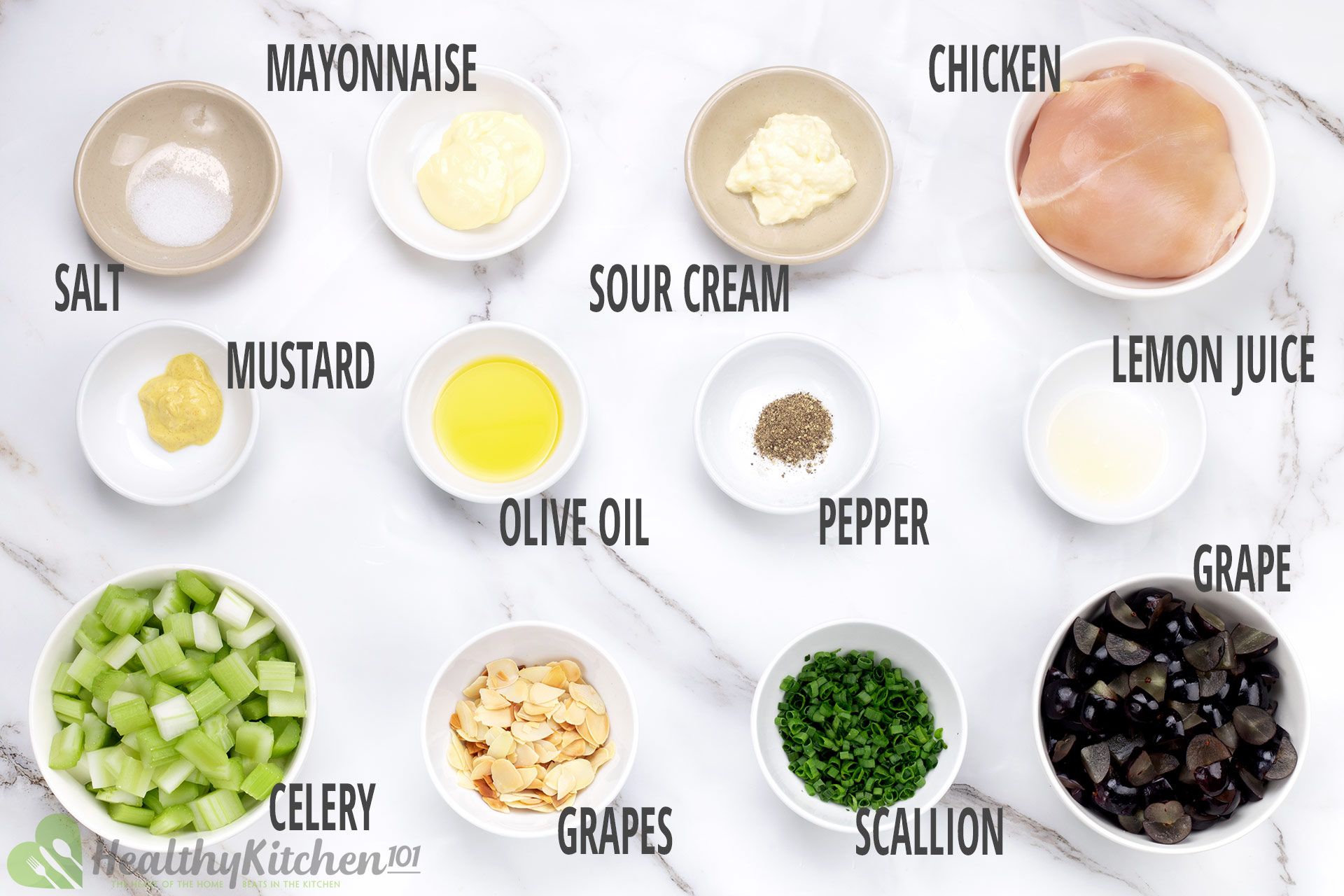 Chicken Salad With Grapes Ingredients