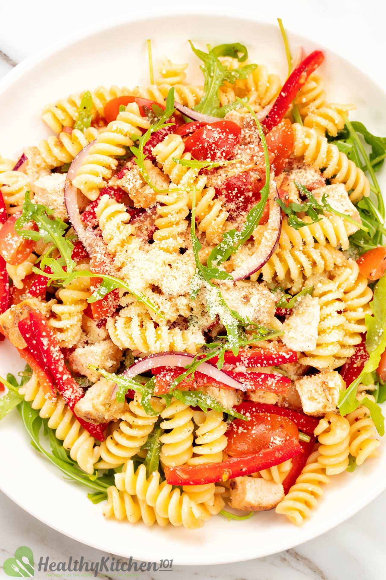 Chicken Pasta Salad Recipe - For A Light, Herby, And Tasty Salad