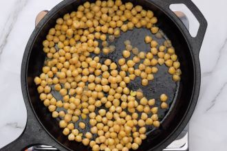 step 3: Cook the chickpeas