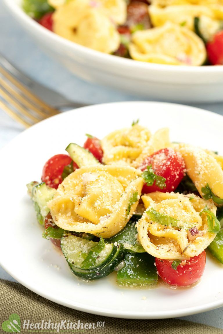 Tortellini Salad Recipe A Mix of Healthy Vegetables and Pasta