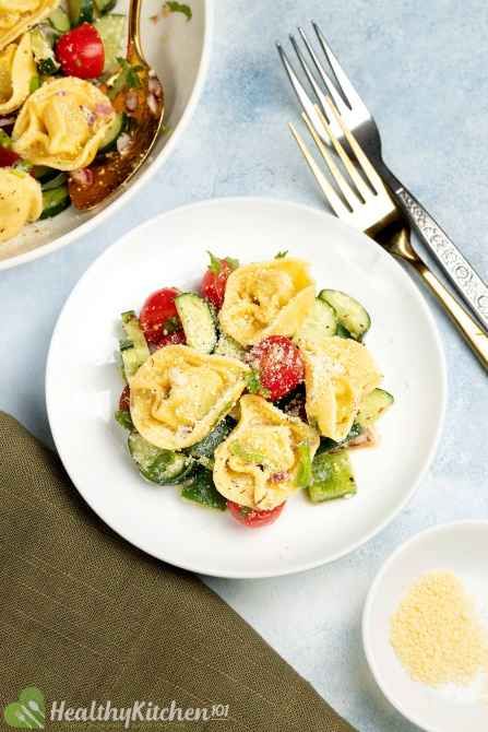 Tortellini Salad Recipe: A Mix of Healthy Vegetables and Pasta