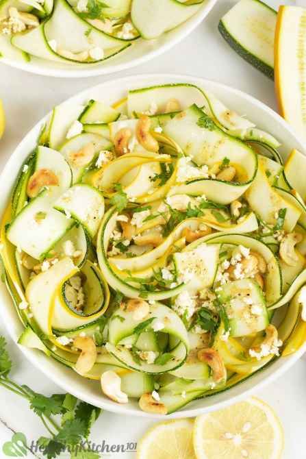 zucchini salad recipe