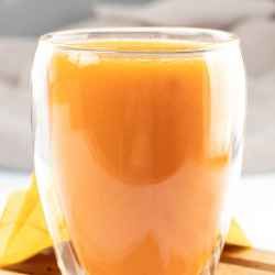 Homemade Mango Carrot Juice Recipe