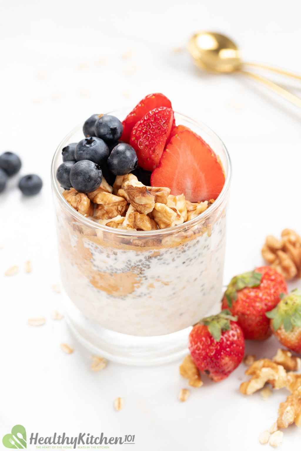 Overnight Oats with Yogurt Recipe - Easy, Make-Ahead Breakfast Idea