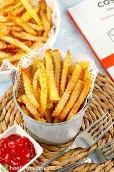 how to make frozen french fries in an air fryer